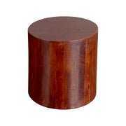 Side Table With Wooden Base